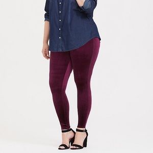 Velvet torrid leggings